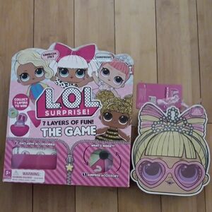 L.O.L. Surprise! Pink Collectible Game Box with Doll Art